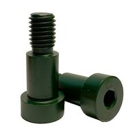5/8" X 7/8" Socket Shoulder Screw, Coarse (1/2-13), Alloy, Teflon (Xylan®) Green